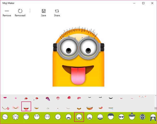 Crea Tus Propios Emoticonos En Windows 10 Con Moji Maker 0819
