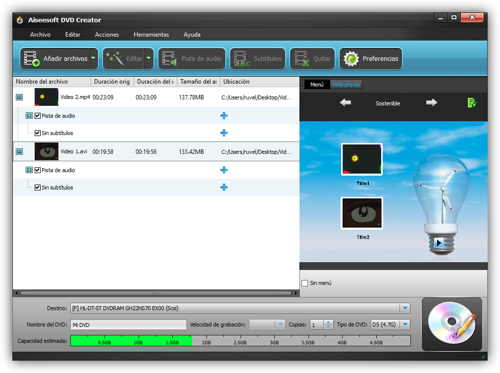 Aiseesoft DVD Creator 5.2.62 download the new version for iphone