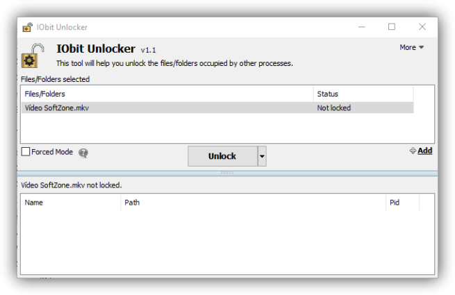 instaling IObit Unlocker