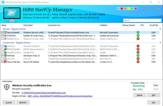 HiBit Startup Manager 2.6.20 instal the last version for ios