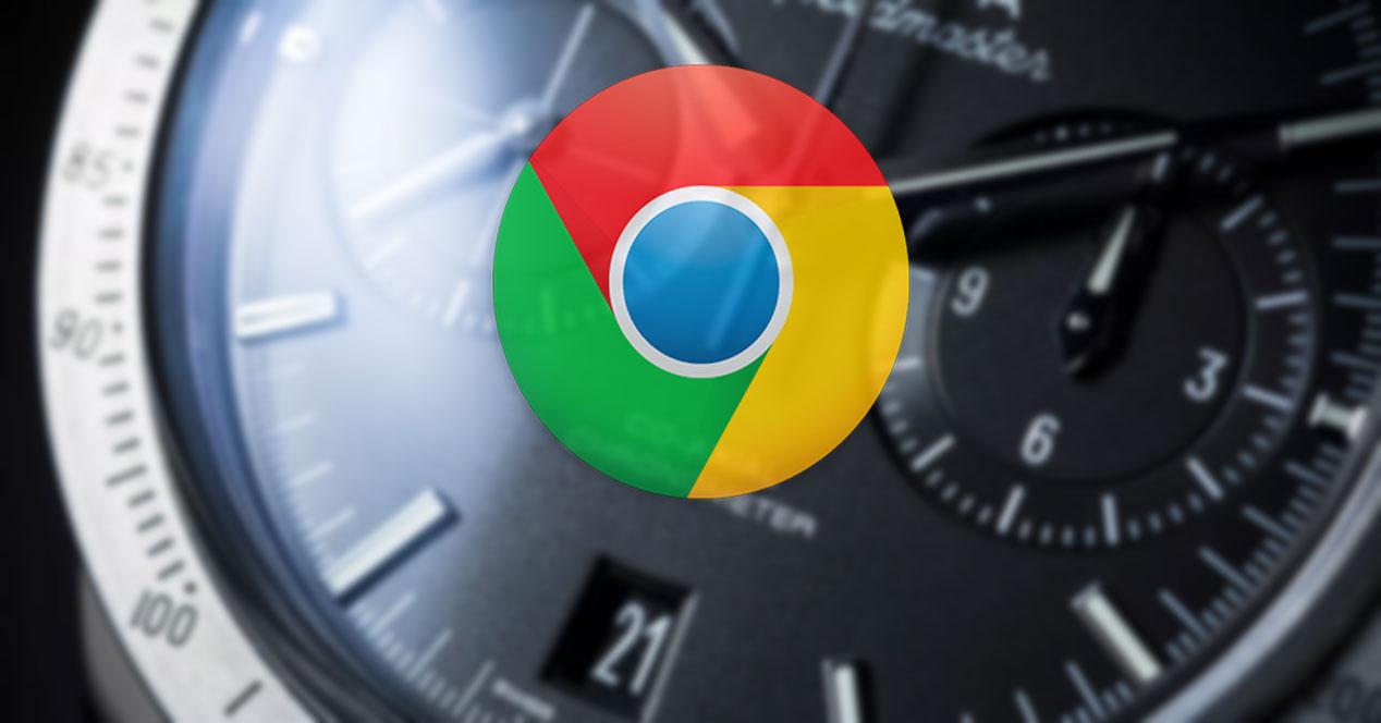 Tiempo en Google Chrome