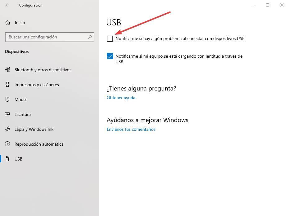 Desactivar avisos de error memorias USB en Windows