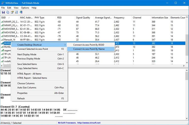 download the new for windows WifiInfoView 2.90