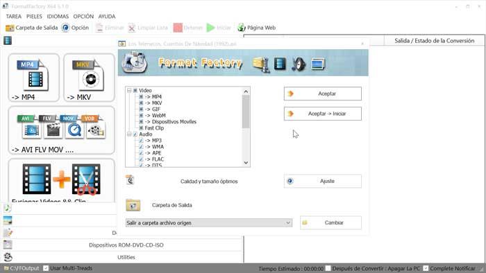 how to convert swf to mp4 in format factory
