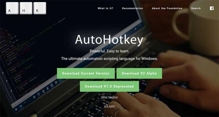 download the last version for windows AutoHotkey 2.0.3
