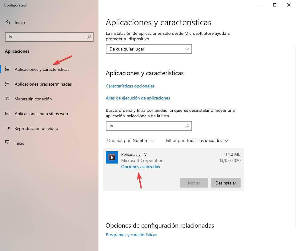 Apps & Features Spotify Advanced Options Reset Repair Windows 10