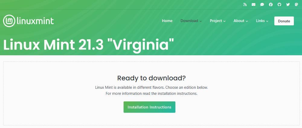 Linux Mint 21.3 Virginia