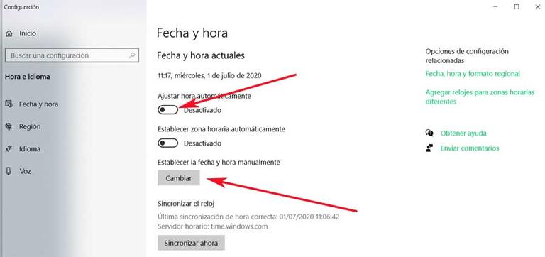 Cómo Cambiar La Fecha Y La Hora En Windows Guía Completa 2005