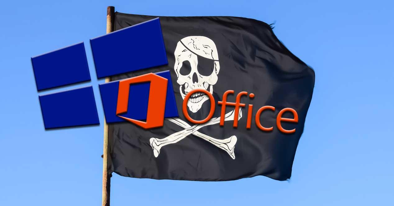 5 riesgos y problemas al usar versiones pirata de Office y Windows