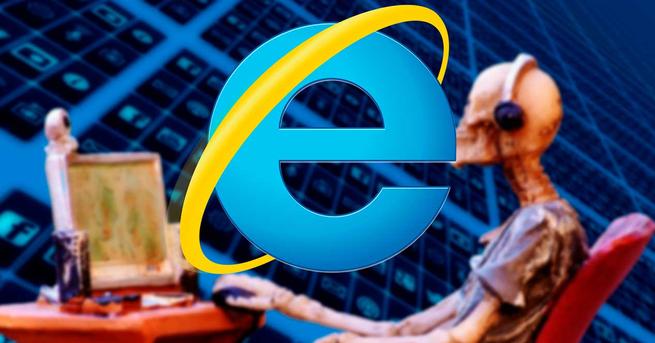 Viejo Internet Explorer