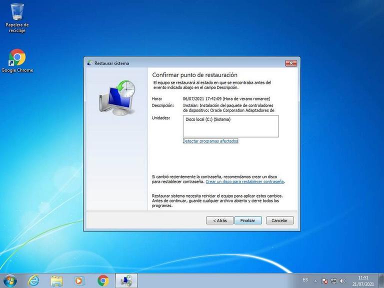 Cómo Restaurar El Sistema En Windows Xp Vista Y Windows 7 8012