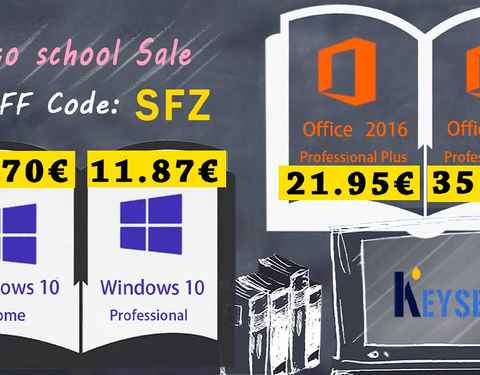 Keysbuff: Licencias baratas de Windows y Office con 28% de descuento