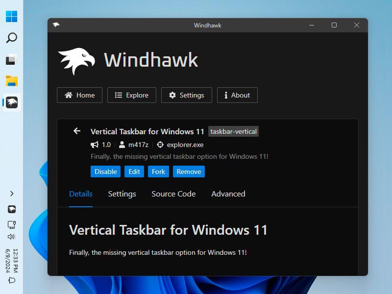 Mover barra tareas Windows 11