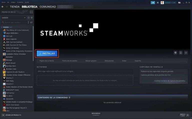 steamworks common redistributables download