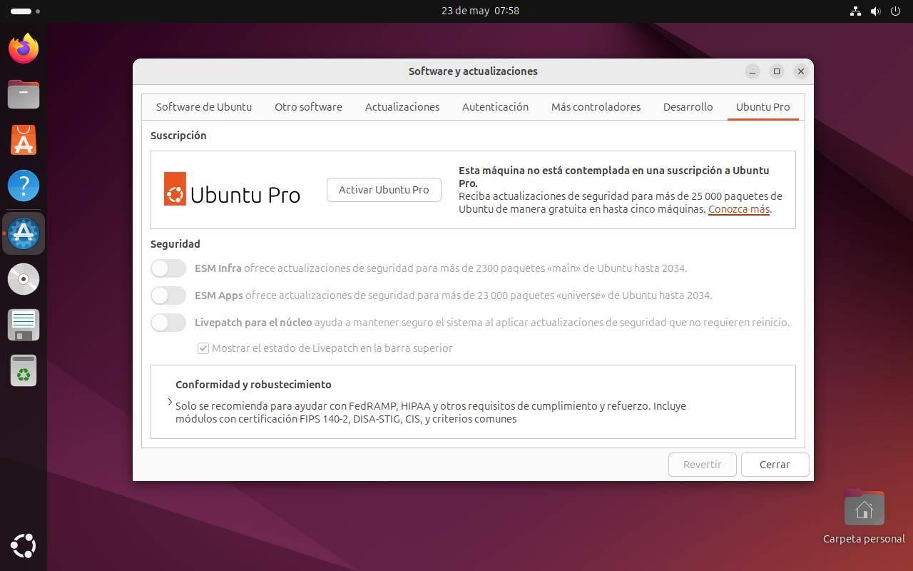Ubuntu 24.04 - Novedad 1