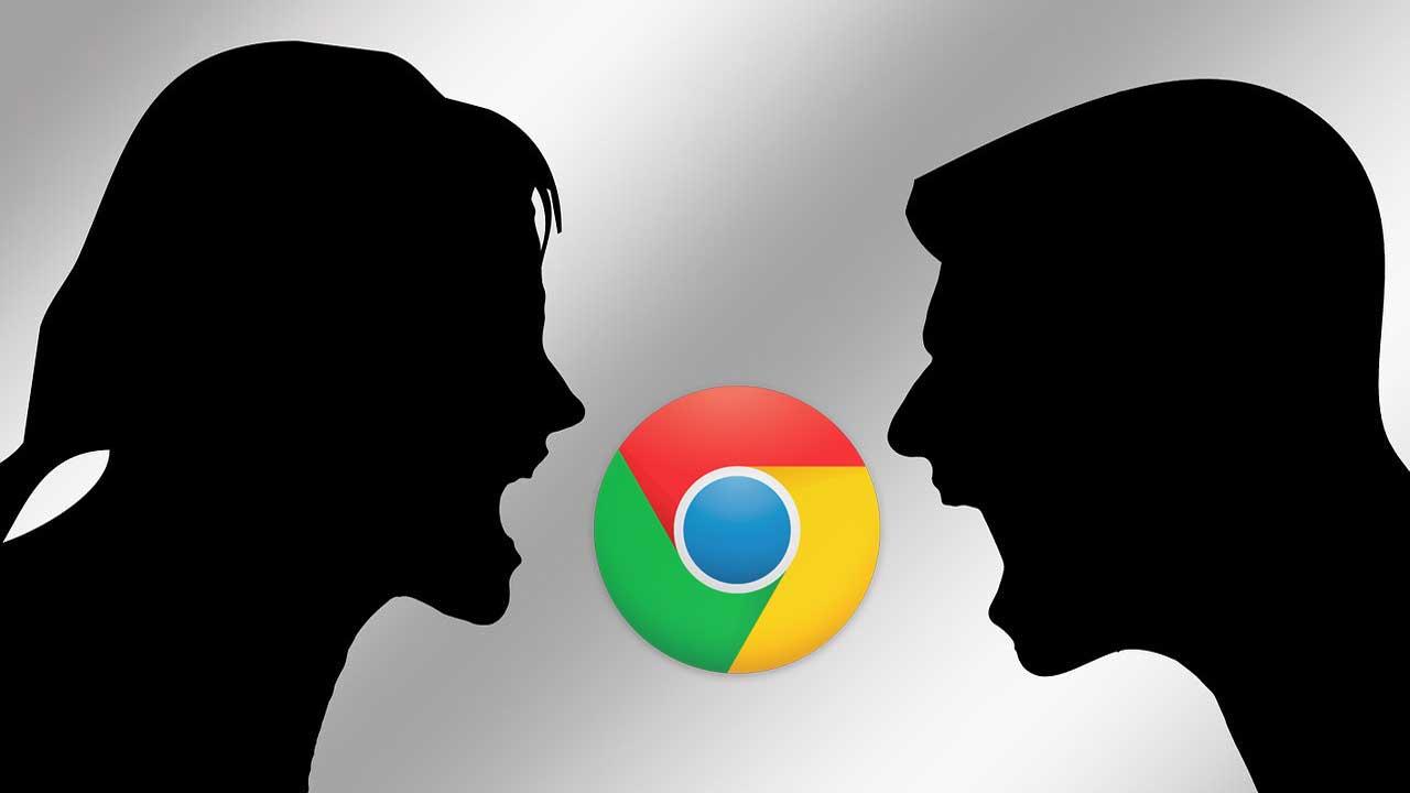 Chrome rechazo navegador