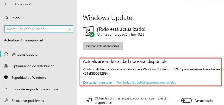 Parche solución problema barra de tareas de Windows 10