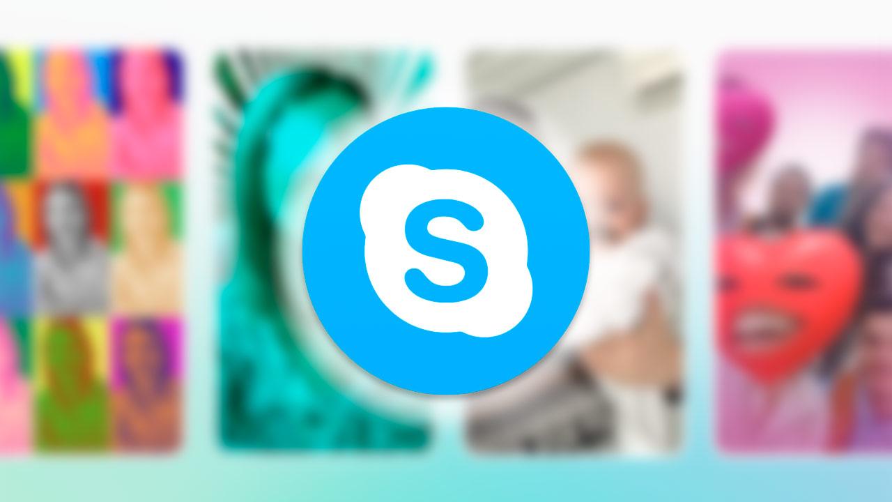 Skype - filtros realidad aumentada