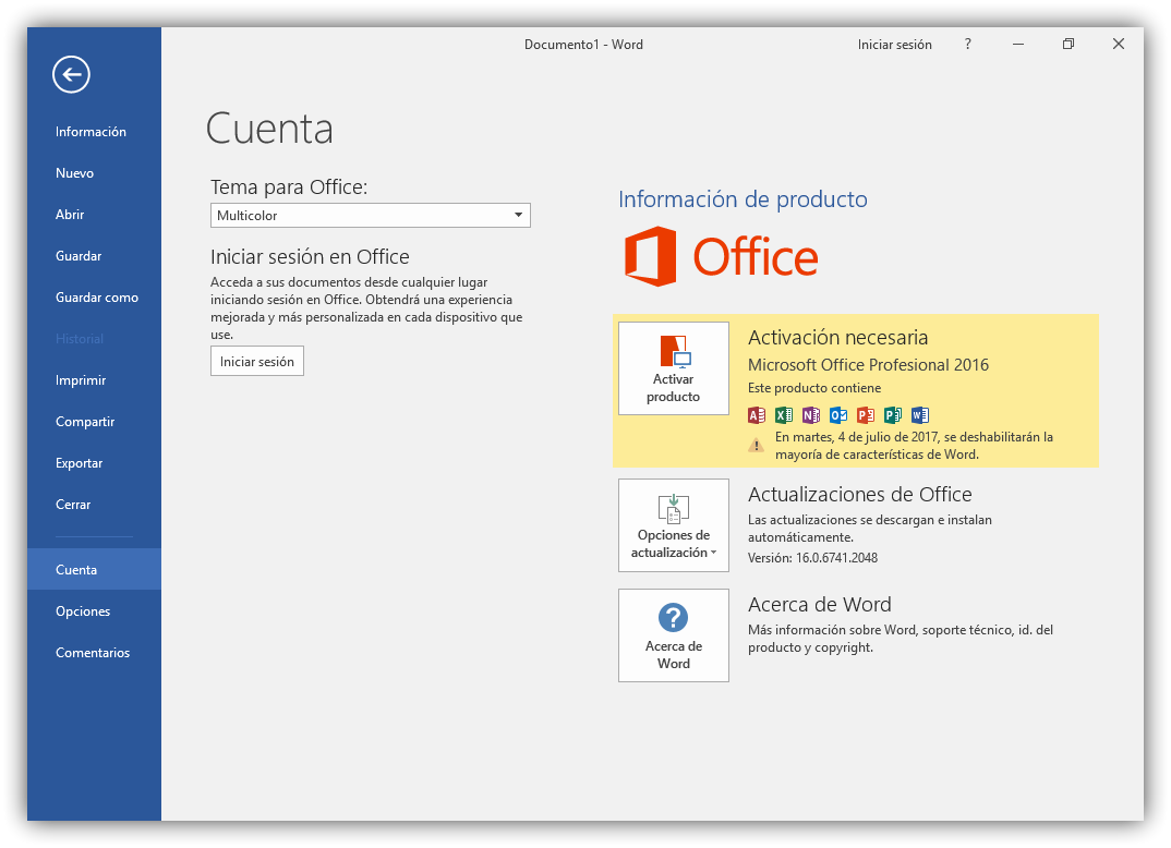Activar Microsoft Office 365 Para Mac