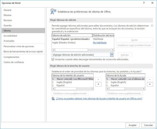 Cómo cambiar el idioma de Microsoft Office 2016 - SoftZone