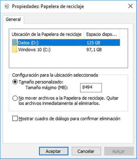 Consejos y trucos de la papelera de reciclaje de Windows 10 - SoftZone